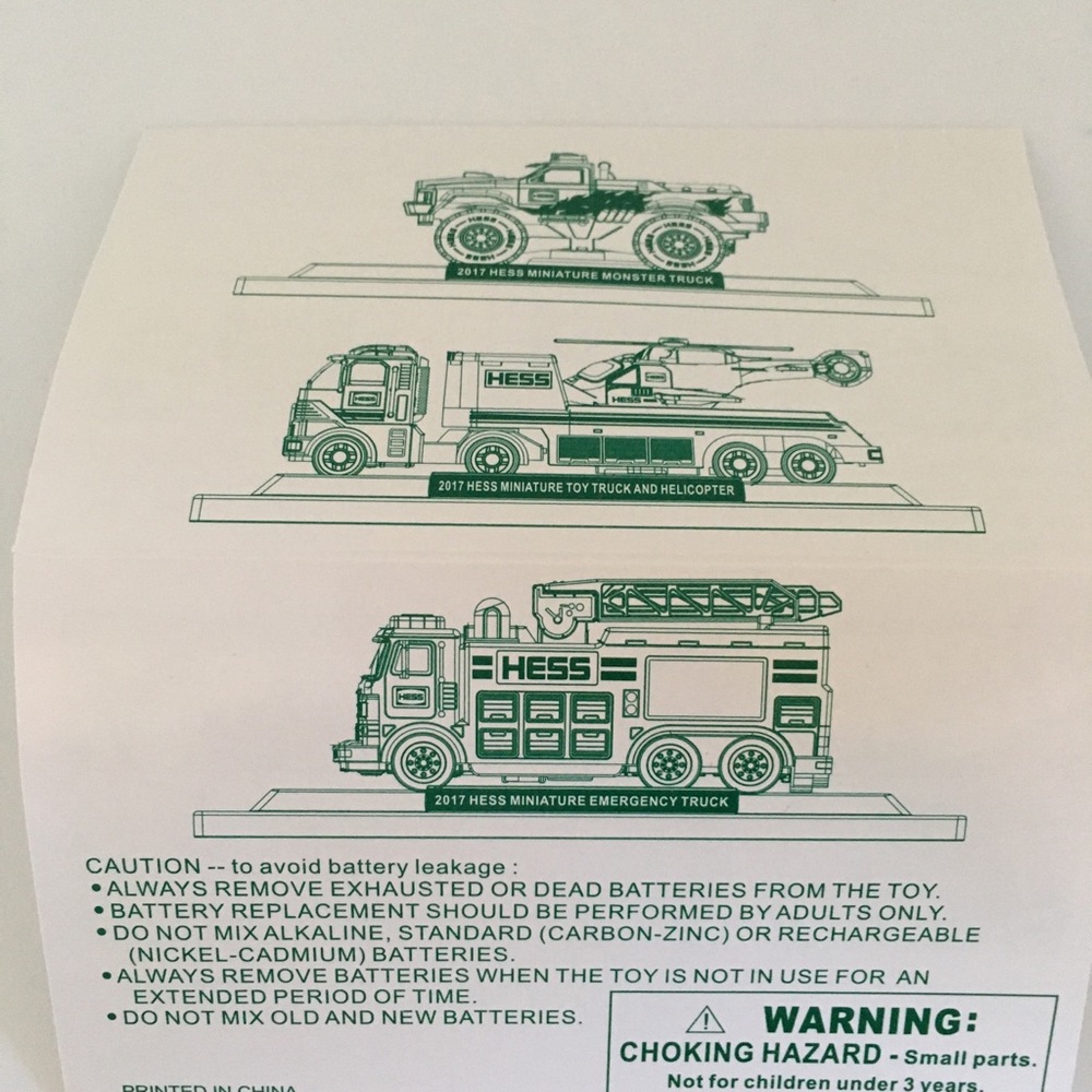 2017 Hess Mini Collection (NEW) - Picture 7 of 8